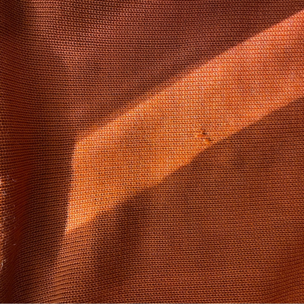 1940s Letterman Orange Cardigan - Picture 13 of 13
